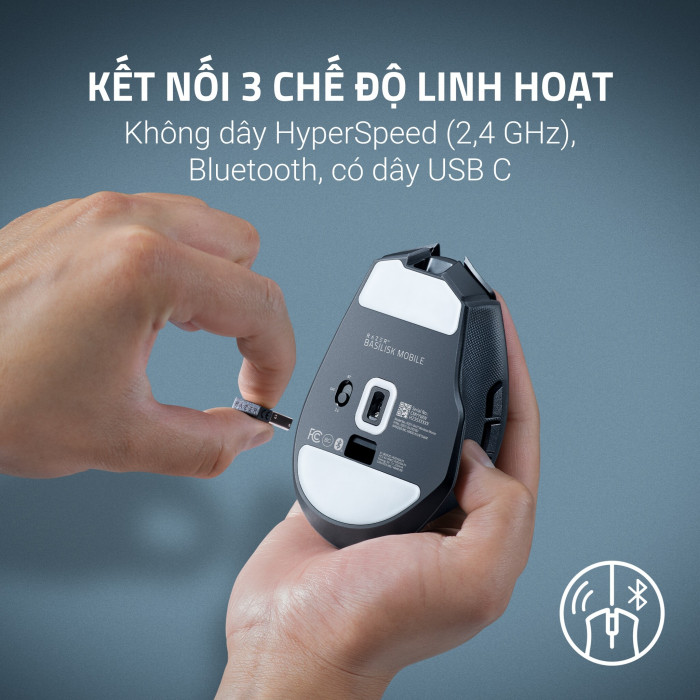 Chuột Razer Basilisk Mobile (Wireless/Bluetooth/18000 DPI)