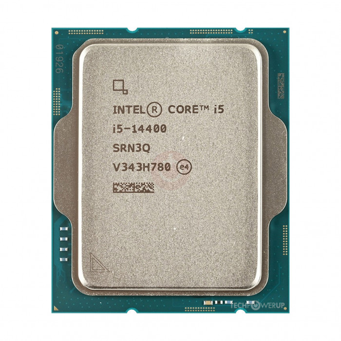 CPU Intel Core i5-14400 New Tray (Up to 4.7 GHz, 10 Nhân, 16 Luồng, 20MB Cache, 65W) - Socket FCLGA1700