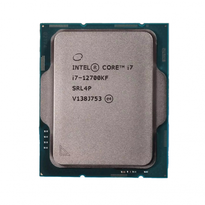 CPU Intel Core i7-12700KF New Tray (Up to 5.0GHz, 12 Nhân 20 Luồng, 25MB Cache, 125W) - Socket Intel LGA1700
