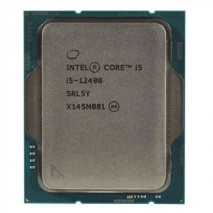 CPU Intel Core i5-12400 New Tray (2.5GHz turbo Up to 4.4GHz, 6 Nhân 12 Luồng, 18MB Cache, 65W) - Socket Intel LGA1700