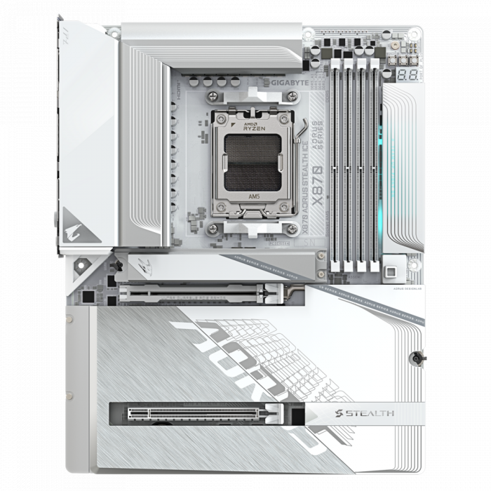 Mainboard GIGABYTE X870 AORUS STEALTH ICE