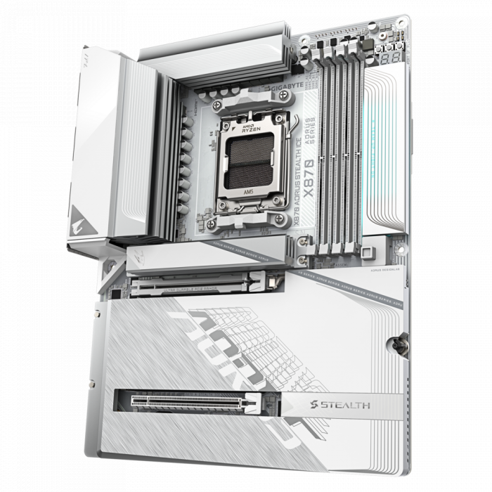 Mainboard GIGABYTE X870 AORUS STEALTH ICE