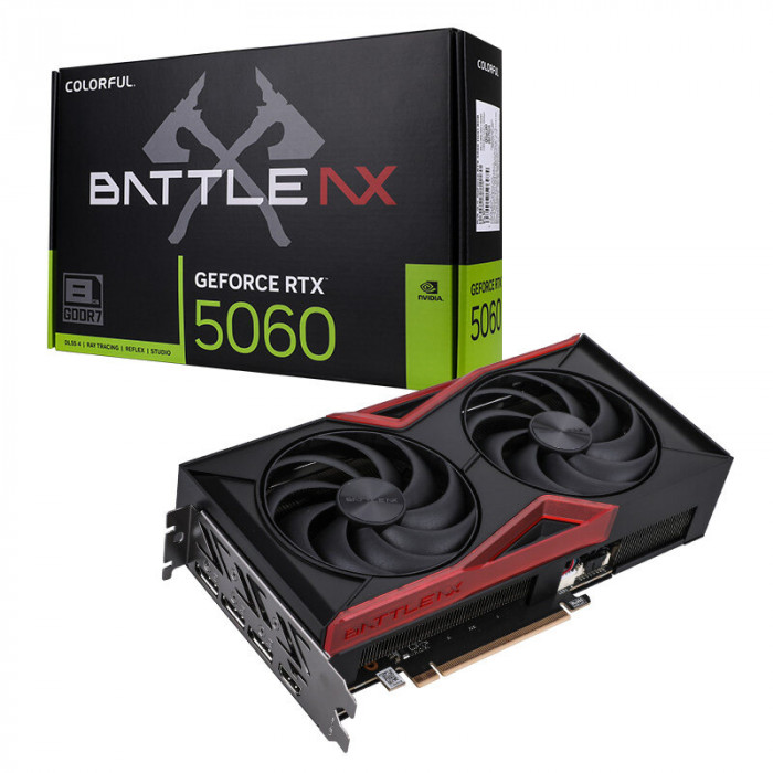 VGA Colorful GeForce RTX 5060 Battle AX DUO 8GB-V (RTX 5060 NB DUO 8GB-V)