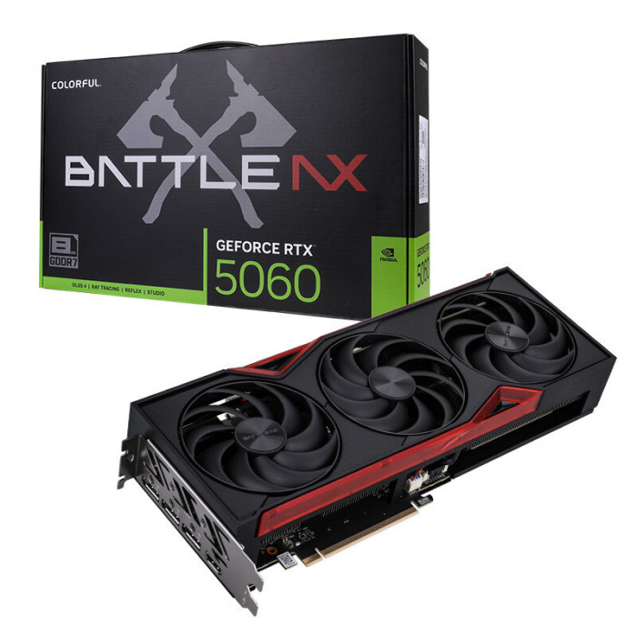 VGA Colorful GeForce RTX 5060 Battle AX 8GB-V (RTX 5060 NB EX 8GB-V)