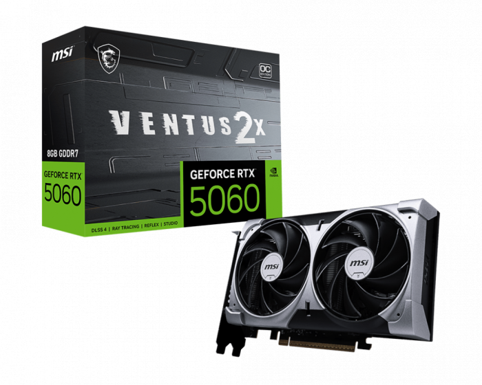 VGA MSI GeForce RTX™ 5060 8G VENTUS 2X OC