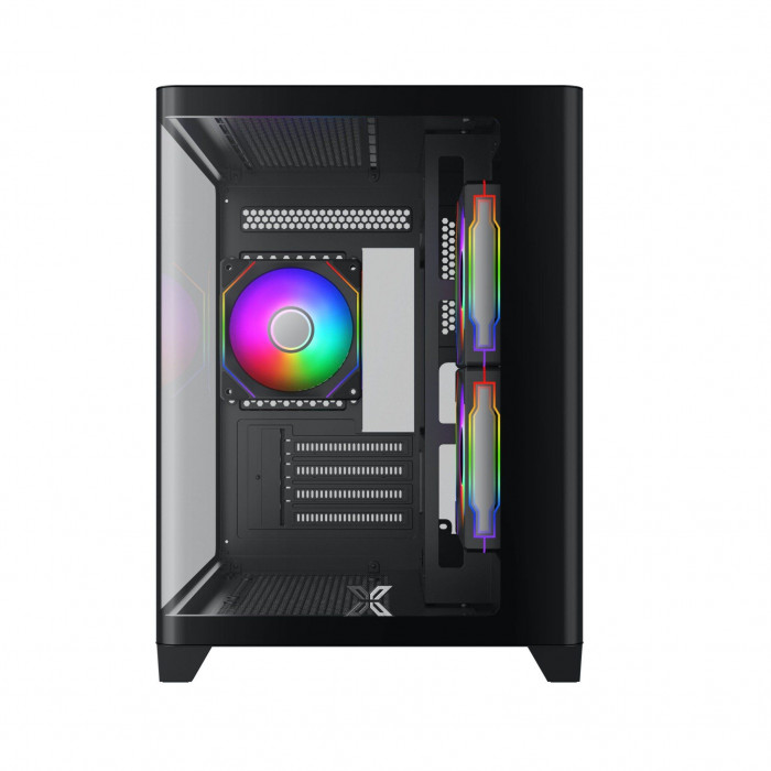 CASE XIGMATEK PANO M NANO 3GF Black (Micro Tower / mATX, ITX)