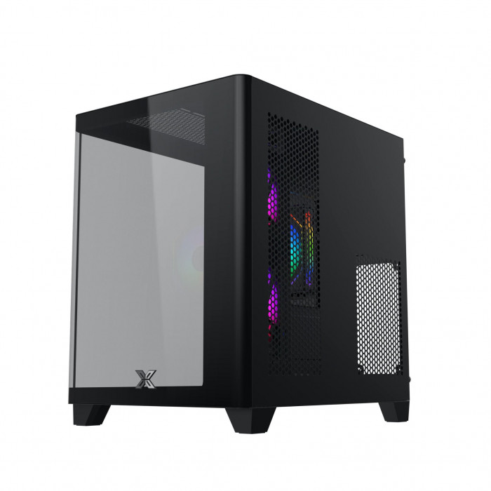 CASE XIGMATEK PANO M NANO 3GF Black (Micro Tower / mATX, ITX)