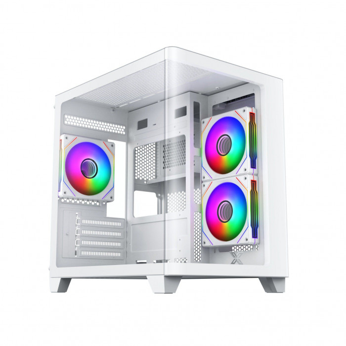 CASE XIGMATEK PANO M NANO ARTIC 3GF (Micro Tower / mATX, ITX)