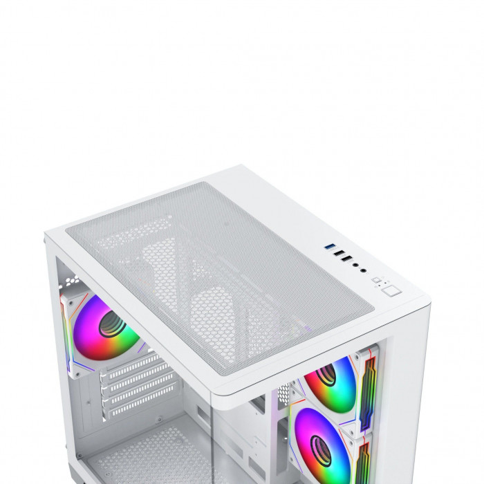 CASE XIGMATEK PANO M NANO ARTIC 3GF (Micro Tower / mATX, ITX)
