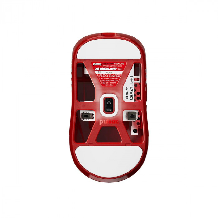 Chuột Pulsar không dây Pulsar X2 Crazylight T1 Edition (Wireless/USB-C / 32000 DPI)