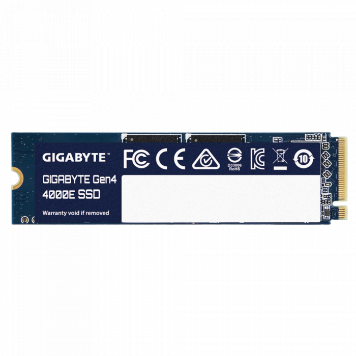SSD GIGABYTE Gen4 4000E 500GB (PCIe Gen4 x4 / 3600 MB/s)