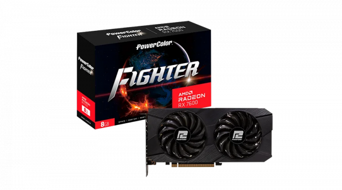 VGA PowerColor Fighter AMD Radeon™ RX 7600 8GB GDDR6