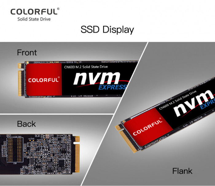 SSD Colorful CN700 512GB (M.2 NVMe / 3200MB/s)