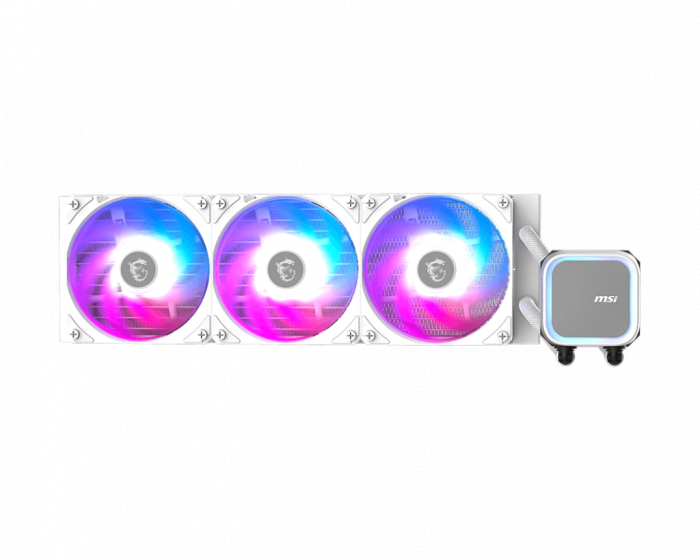 Tản nhiệt nước AIO MSI MAG CORELIQUID A13 360 ARGB WHITE (360mm / 3 fan)