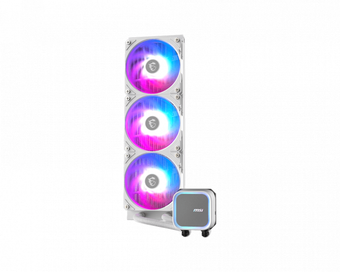 Tản nhiệt nước AIO MSI MAG CORELIQUID A13 360 ARGB WHITE (360mm / 3 fan)