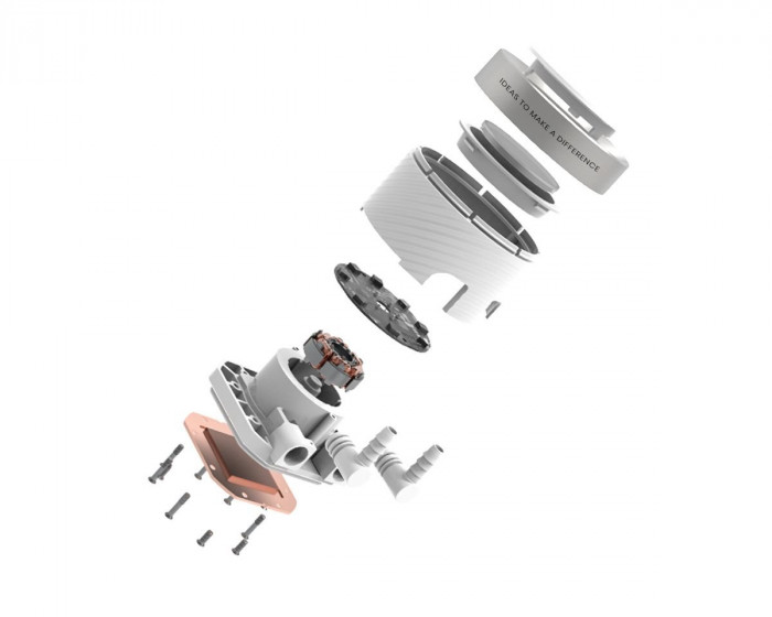 Tản nhiệt nước AIO ID-Cooling FX360 INF RGB White (360mm / 3 fan)