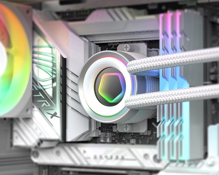 Tản nhiệt nước AIO ID-Cooling FX360 INF RGB White (360mm / 3 fan)