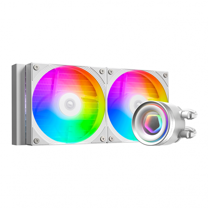 Tản nhiệt nước AIO ID-Cooling FX240 INF White ARGB (240mm / 2 fan)