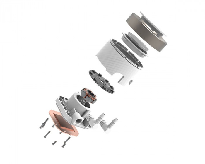 Tản nhiệt nước AIO ID-Cooling FX240 INF White ARGB (240mm / 2 fan)