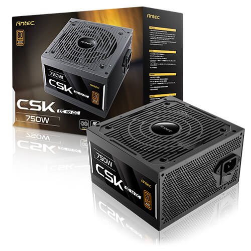 PSU Antec CSK750DC 750W (Non-Modular / ATX 2.52)