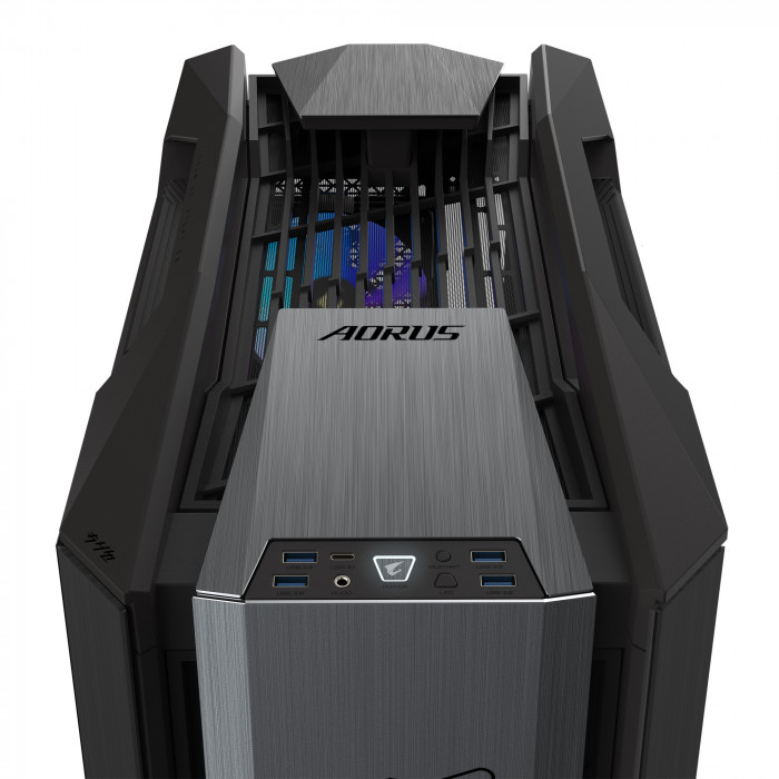 CASE GIGABYTE AORUS AC601 GLASS Black (Mid-Tower / Mini-ITX, Micro ATX, ATX, E-ATX)