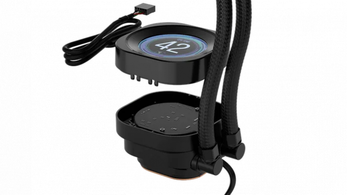 Tản nhiệt nước AIO Corsair NAUTILUS 240 RS LCD Black ARGB (3 fan)