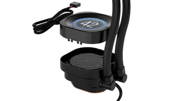 Tản nhiệt nước AIO Corsair NAUTILUS 360 RS LCD Black RGB (360mm / 3 fan)