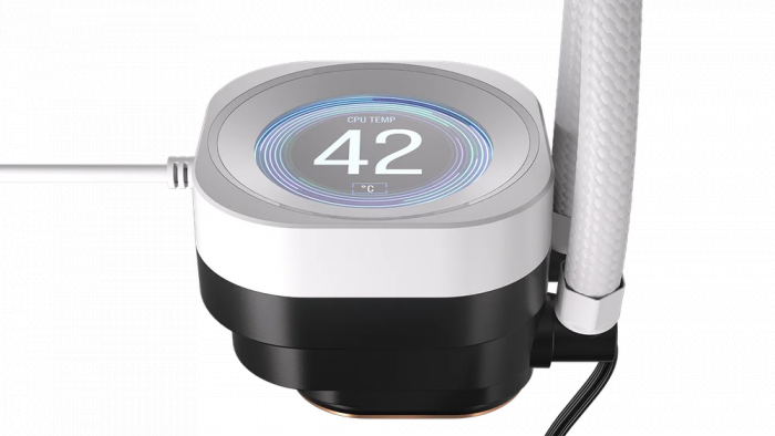 Tản nhiệt nước AIO Corsair NAUTILUS 360 RS LCD White RGB (360mm / 3 fan)