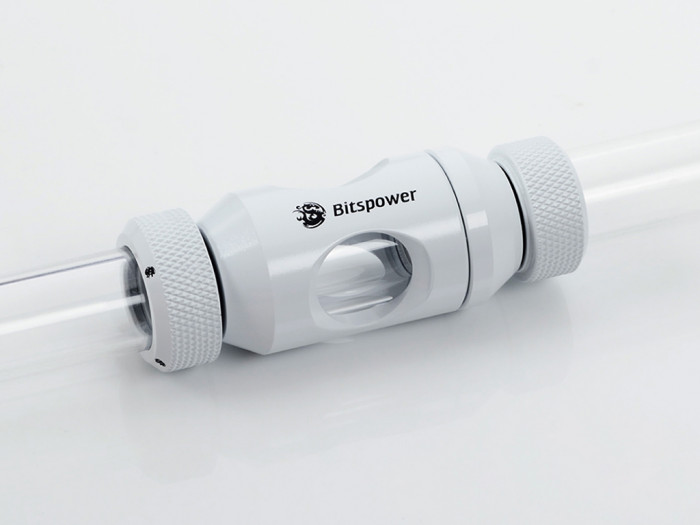 Bitspower Deluxe White In-Line Filter