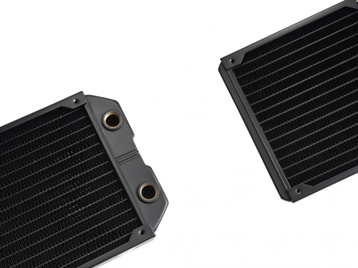 Bitspower Leviathan II 240 Radiator with Single Wave Fins (Thickness 27mm)