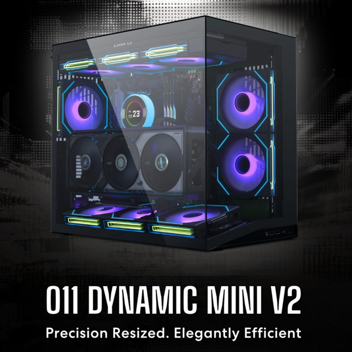CASE Lian Li O11D Mini V2 Black
