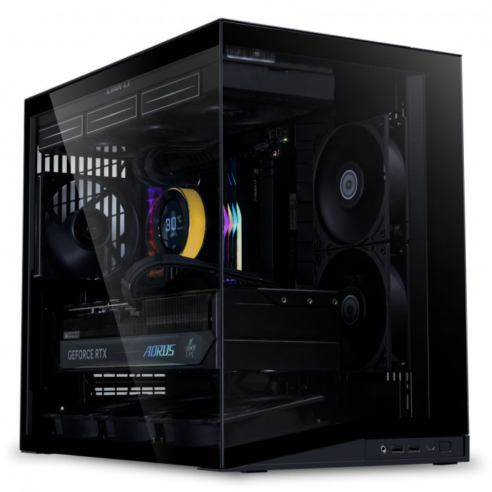 CASE Lian Li O11D Mini V2 Flow Black