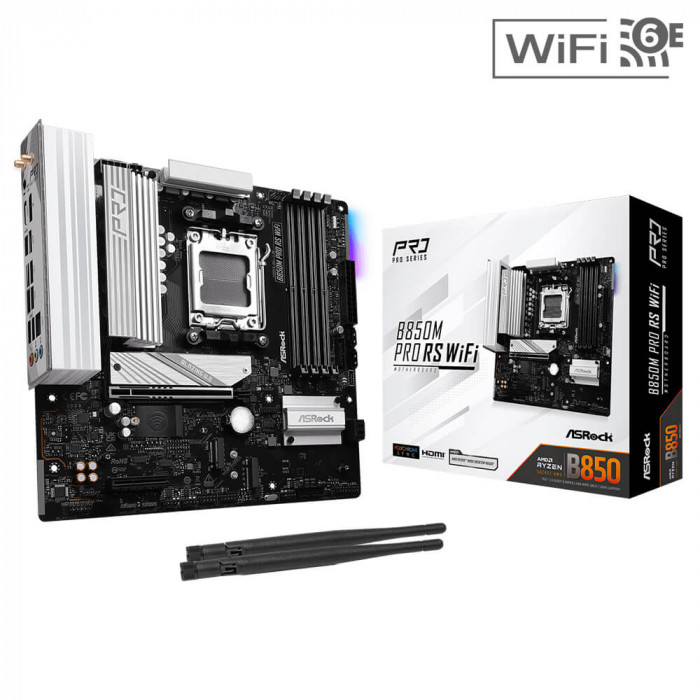 Mainboard ASRock B850M Pro RS WiFi