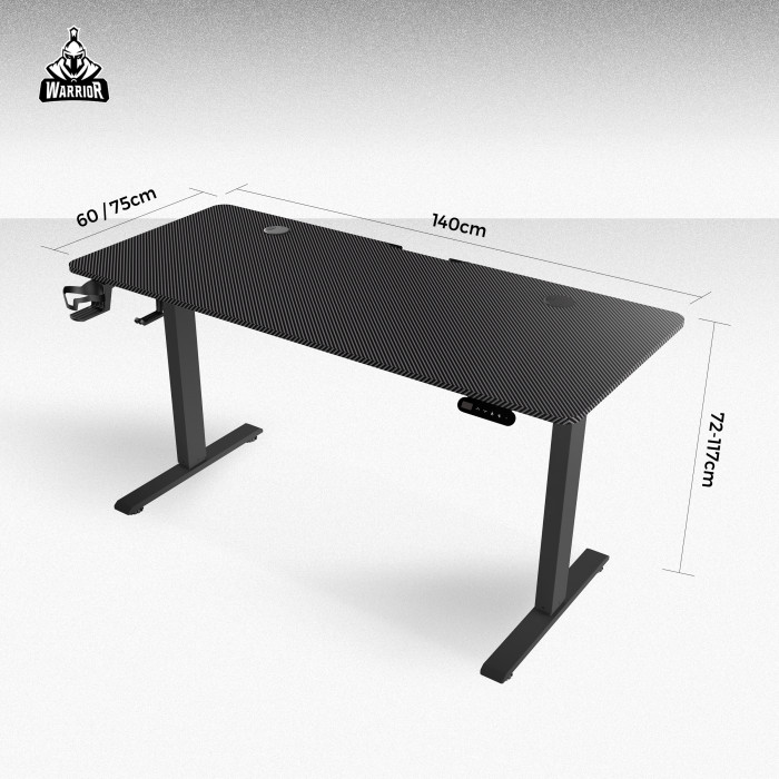 Bàn nâng hạ WARRIOR – Paladin Series – WGT605 Black