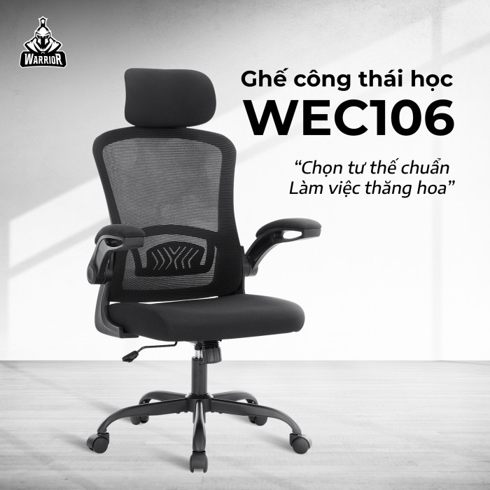 Ghế công thái học WARRIOR Pawn series WEC106