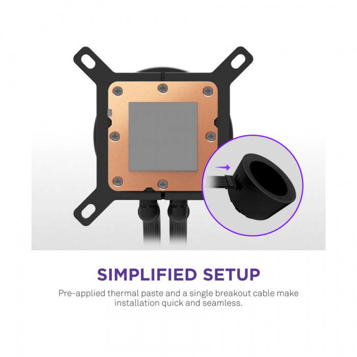 Tản nhiệt nước AIO NZXT KRAKEN PLUS 240 V2 BLACK