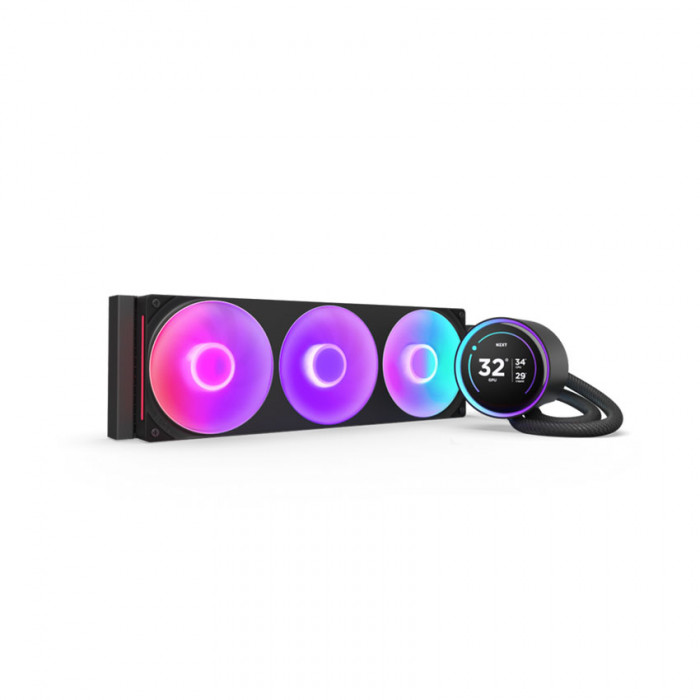 Tản nhiệt nước AIO NZXT KRAKEN ELITE 420 RGB V2 BLACK