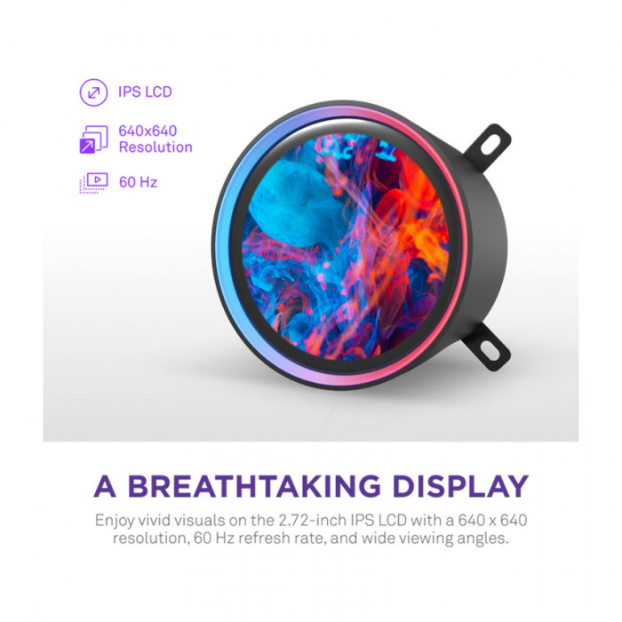 Tản nhiệt nước AIO NZXT KRAKEN ELITE 420 RGB V2 BLACK