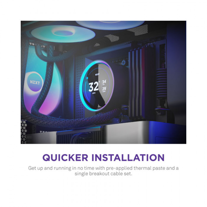 Tản nhiệt nước AIO NZXT KRAKEN ELITE 420 RGB V2 BLACK