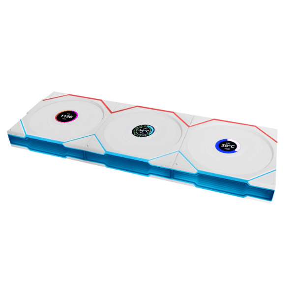 Fan Case LIAN LI UNI FAN TL WIRELESS 120 White (3 Fan)