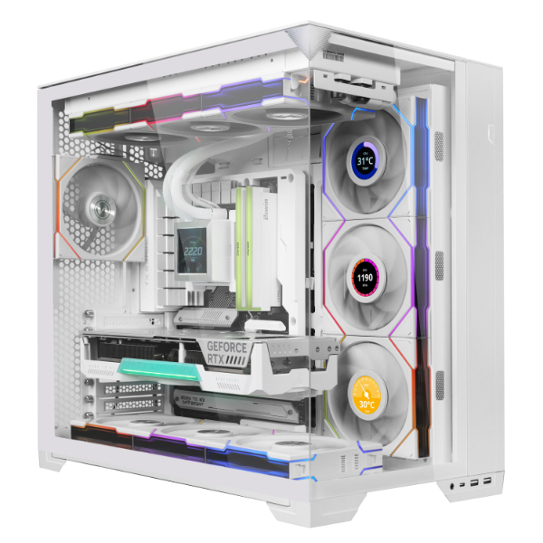 Fan Case LIAN LI UNI FAN TL WIRELESS 120 White (3 Fan)