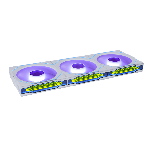 Fan Case LIAN LI UNI FAN SL-INF WIRELESS 120 White (3 Fan)