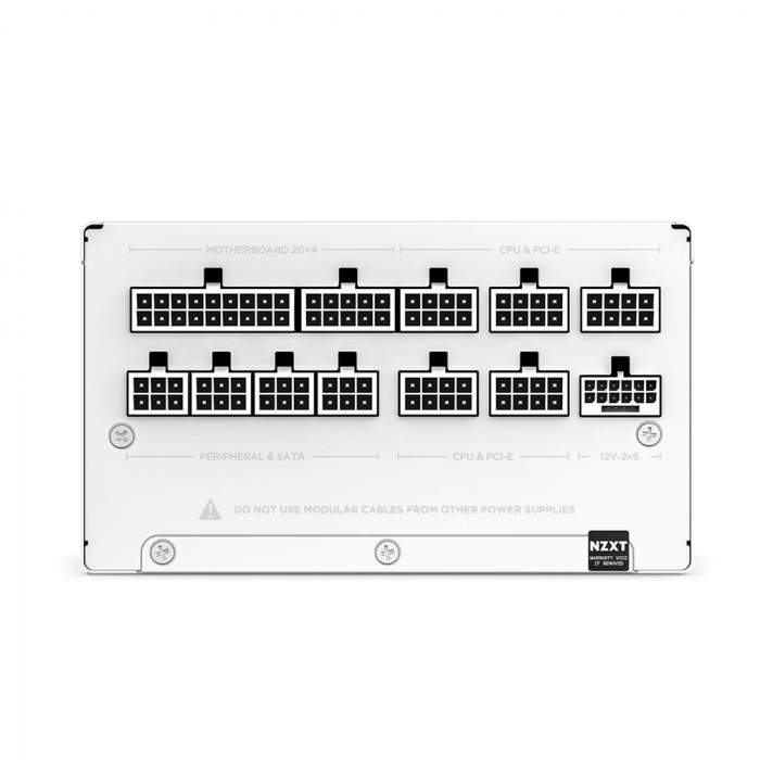 PSU NZXT C1000 White 1000W (Full-Modular / ATX 3.1)