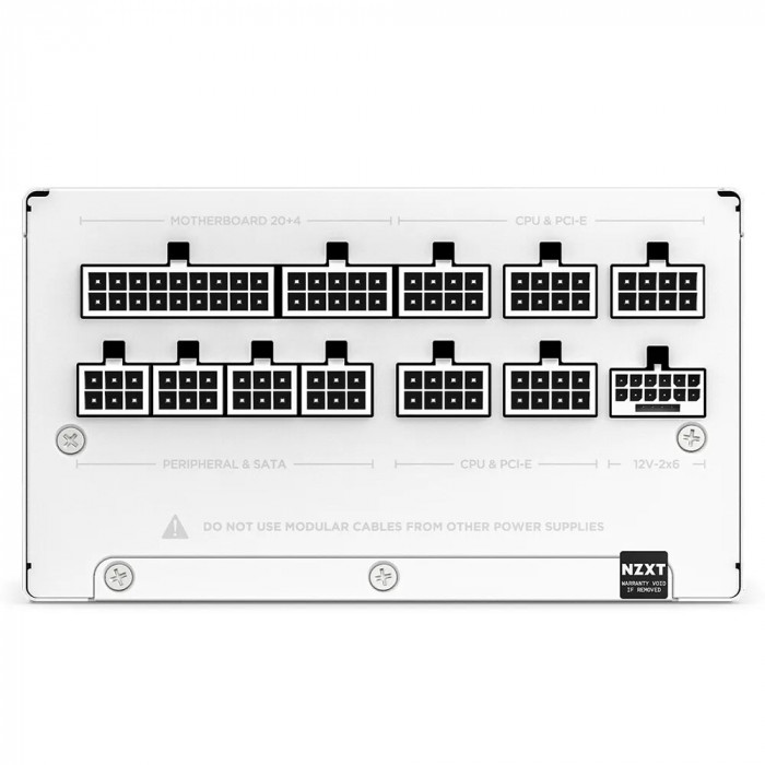 PSU NZXT C1200 White 1200W (Full-Modular / ATX 3.1)