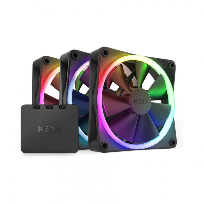 Fan Case NZXT F120RGB Duo Black (3 Fan)