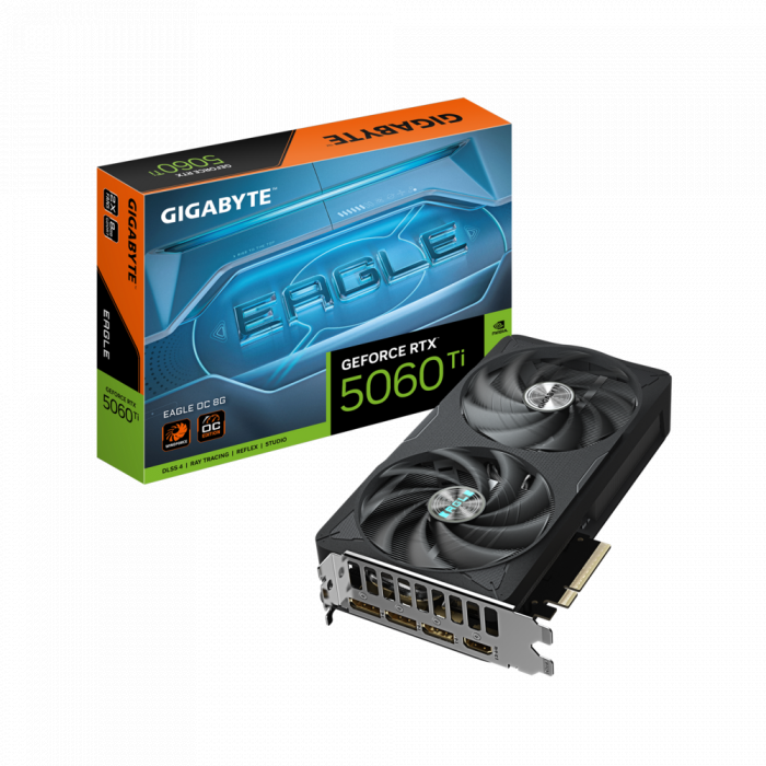 VGA GIGABYTE GeForce RTX™ 5060 Ti EAGLE OC 8G
