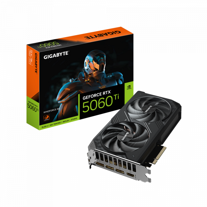 VGA GIGABYTE GeForce RTX™ 5060 Ti WINDFORCE 8G