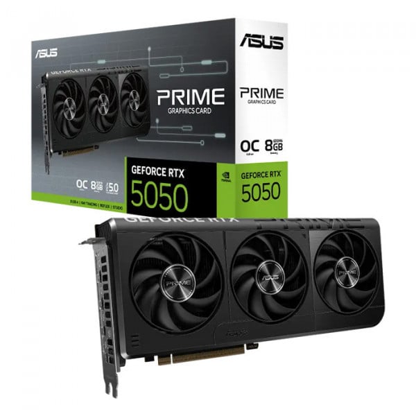 VGA ASUS Prime GeForce RTX™ 5050 8GB GDDR6 OC Edition