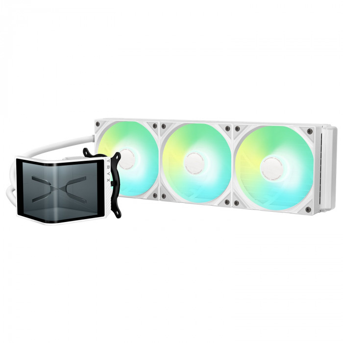 Tản nhiệt nước AIO TRYX PANORAMA SE ARGB White (360mm / 3 Fan)