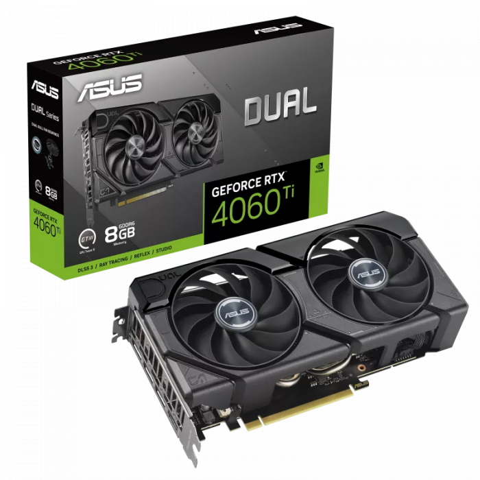 VGA ASUS Dual GeForce RTX™ 4060 Ti EVO 8GB GDDR6